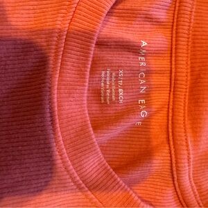 American Eagle Outfitters Orange Crop Top